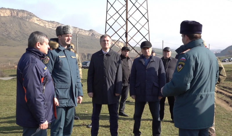  В Сулейман-Стальском районе прошли двухдневные Всероссийские командно-штабные учения с силами муниципального звена РСЧС